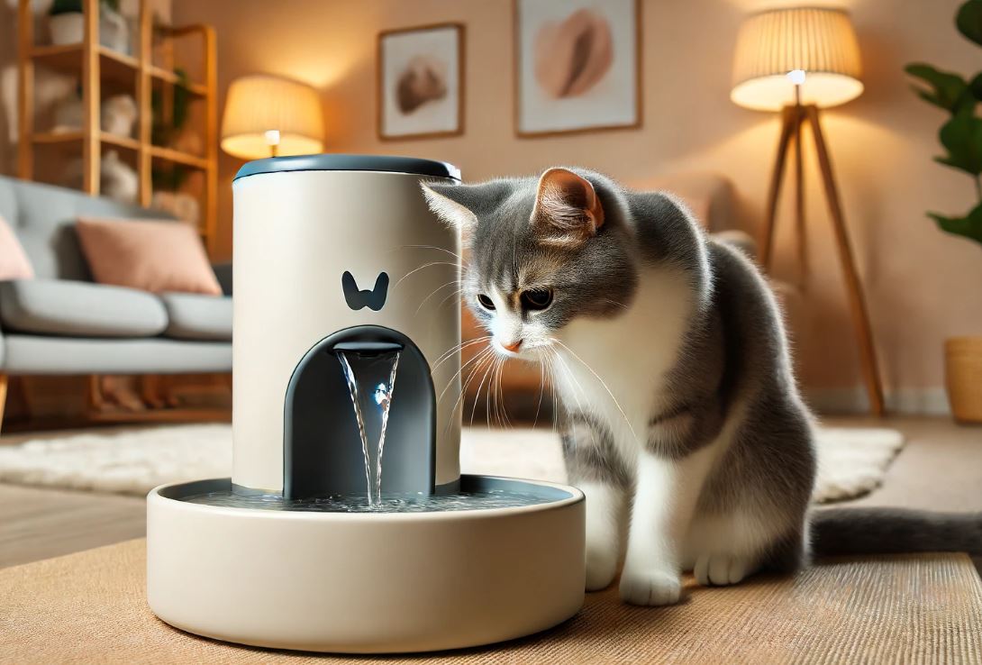 Battery Operated Cat Water Fountain