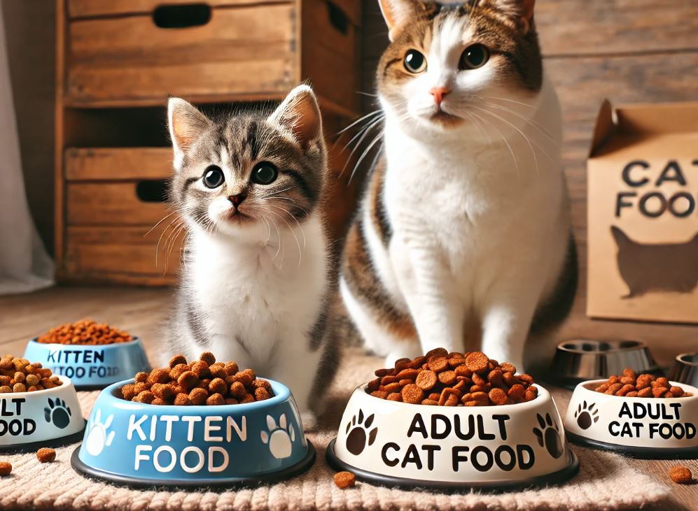 Can Adult Cats Eat Kitten Food