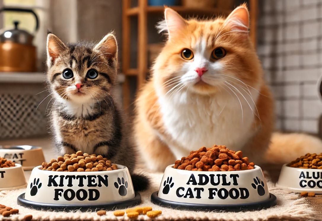 When to Switch from Kitten to Cat Food