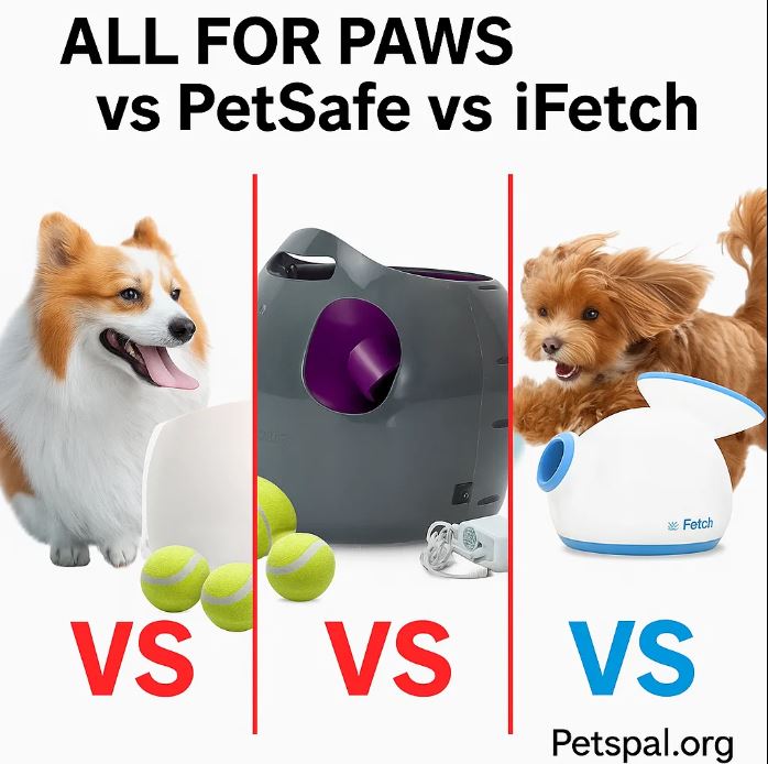 All For Paws vs PetSafe vs iFetch Ball Launcher