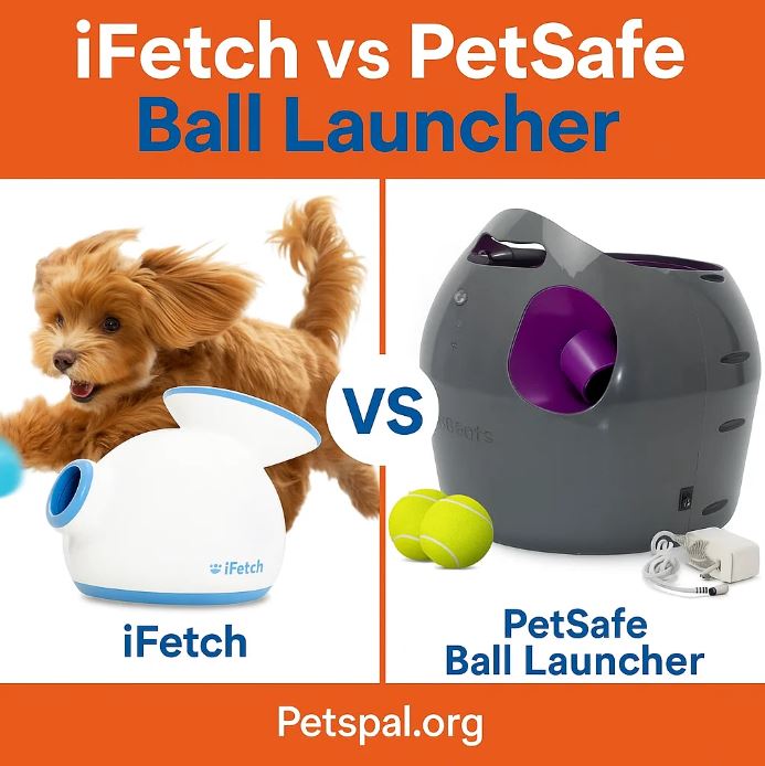 iFetch vs PetSafe Ball Launcher
