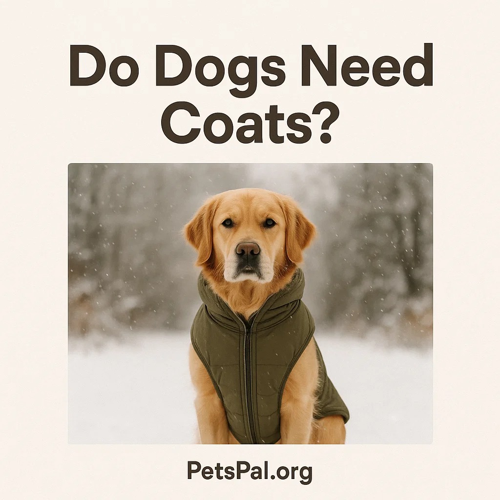 do dogs need coats