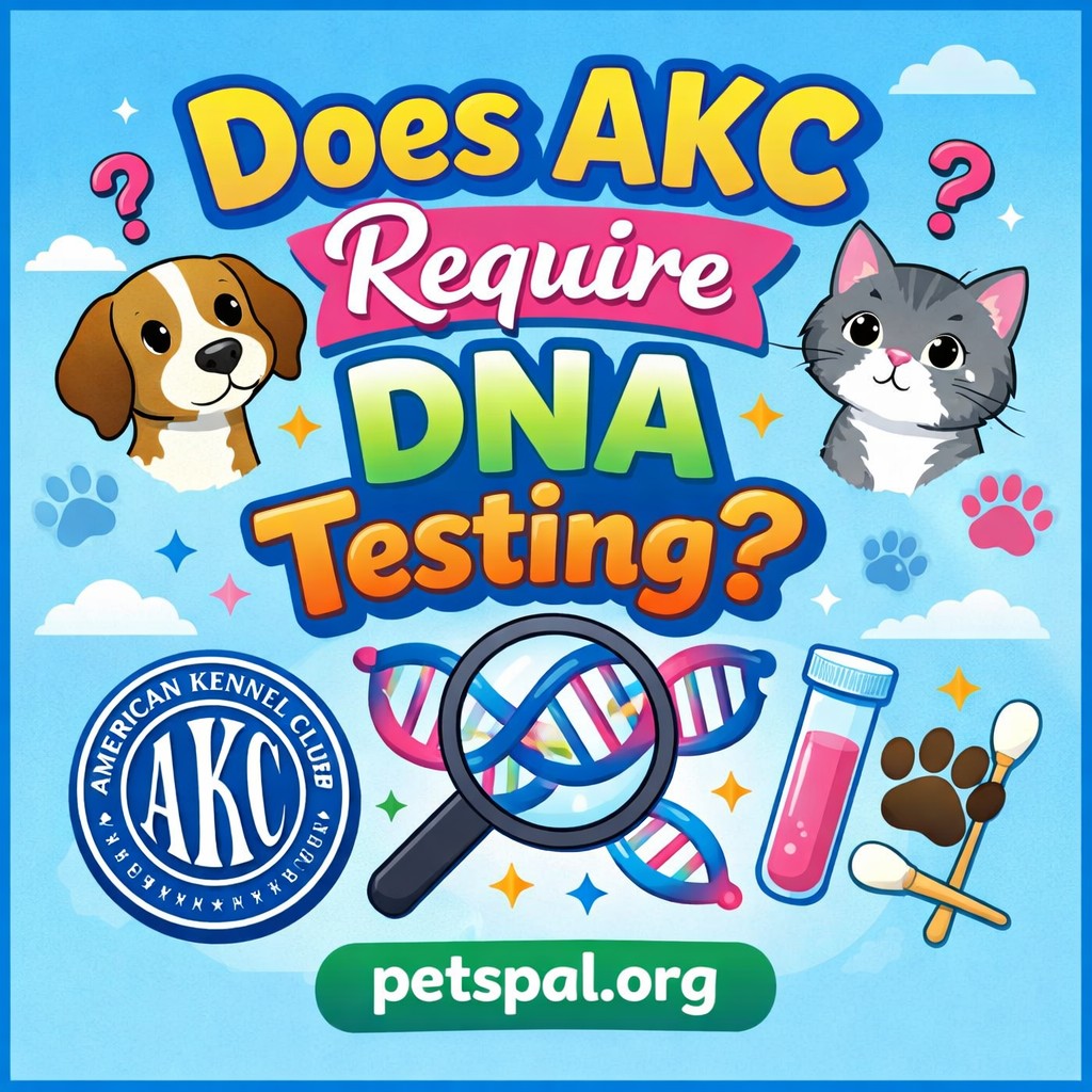 does akc require dna testing