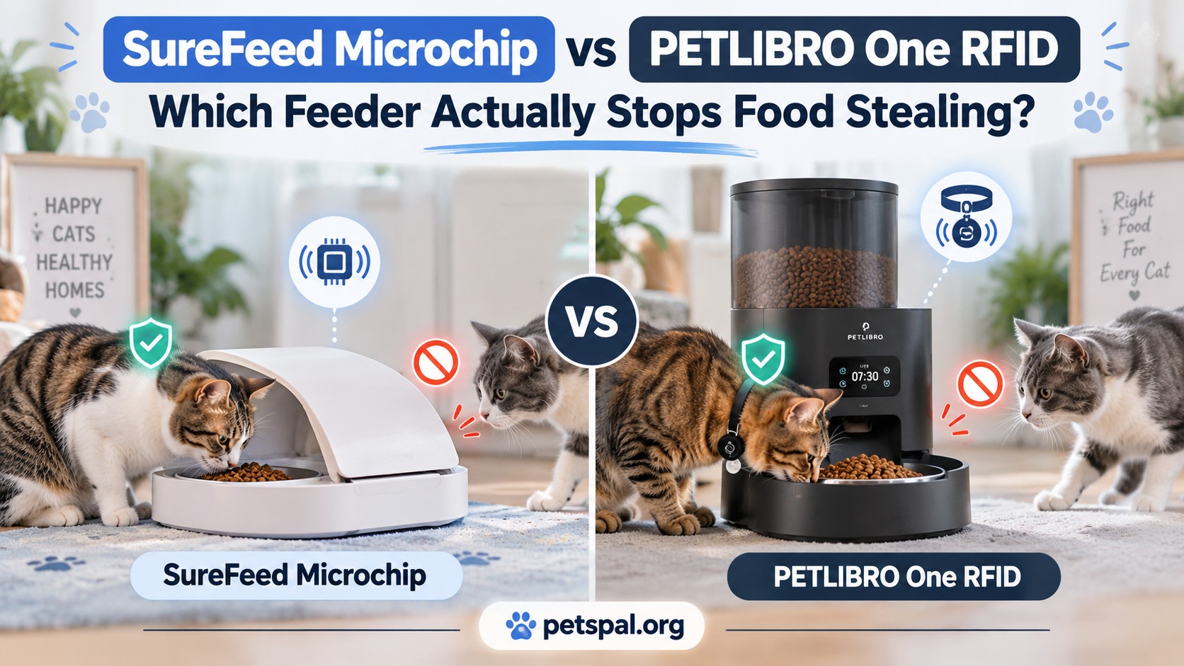 SureFeed Microchip vs PETLIBRO One RFID